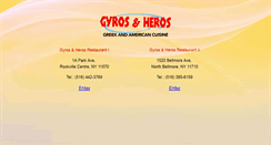 Desktop Screenshot of gyrosandheros.com